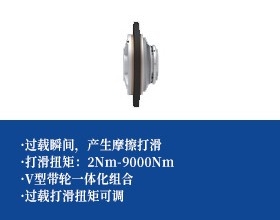 摩擦式扭矩限制器 +V型带轮型